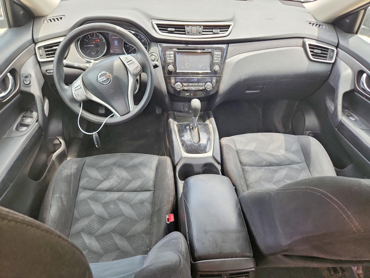 2014 Nissan Rogue Sv Серый vin: 5N1AT2ML9EC870021
