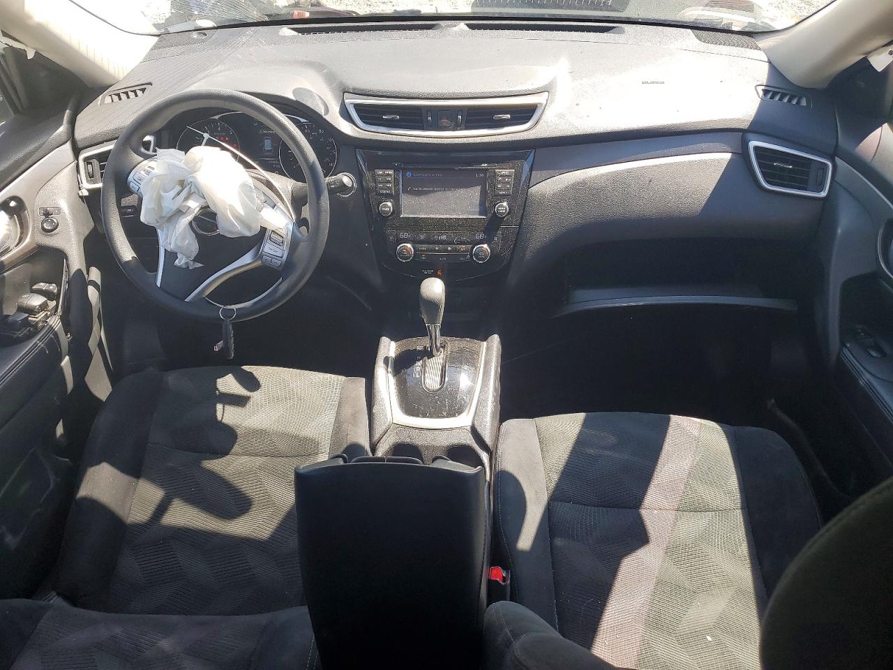 2015 Nissan Rogue Sv White vin: 5N1AT2ML9FC888925