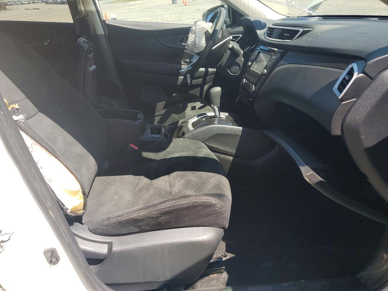 2015 Nissan Rogue Sv White vin: 5N1AT2ML9FC888925