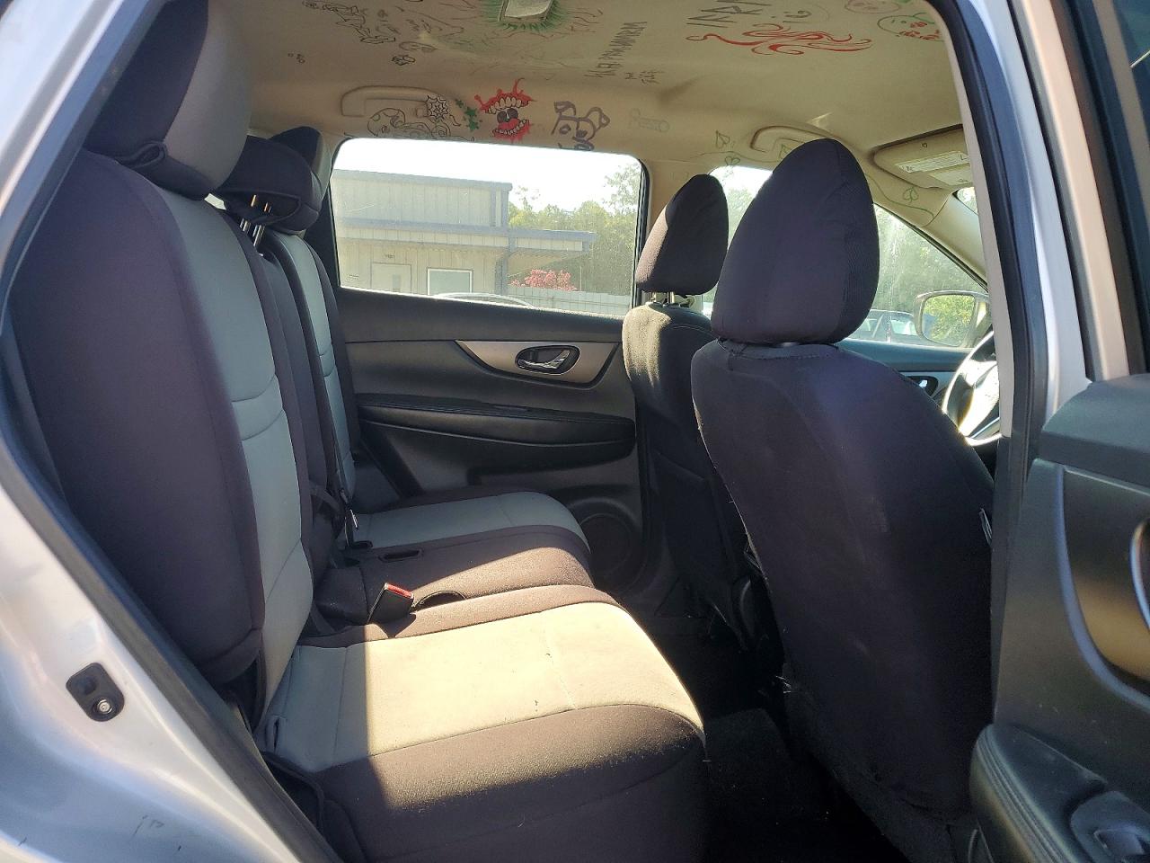 2015 Nissan Rogue Sv Серебряный vin: 5N1AT2MLXFC819161