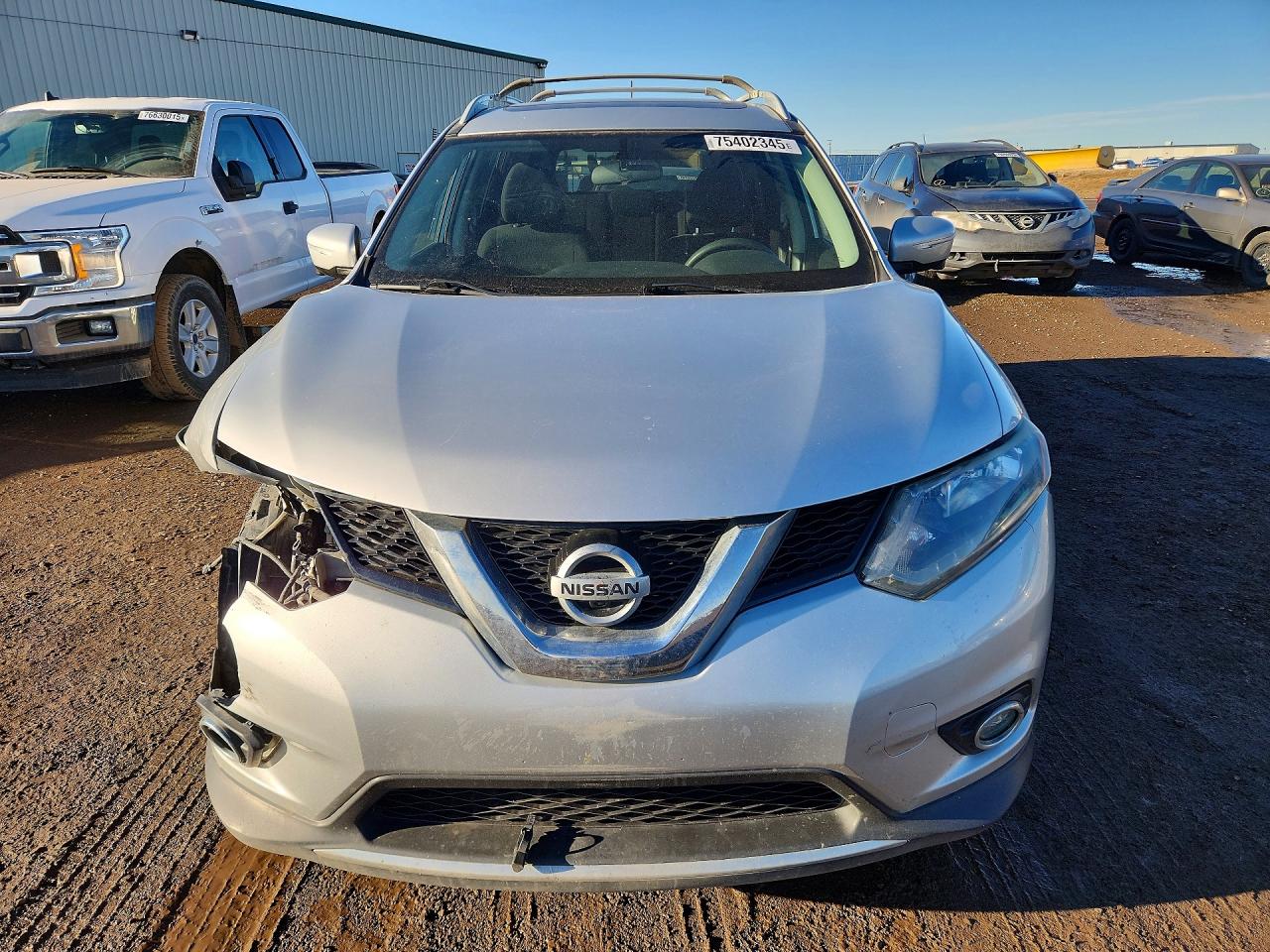 2014 Nissan Rogue S Silver vin: 5N1AT2MM1EC799504