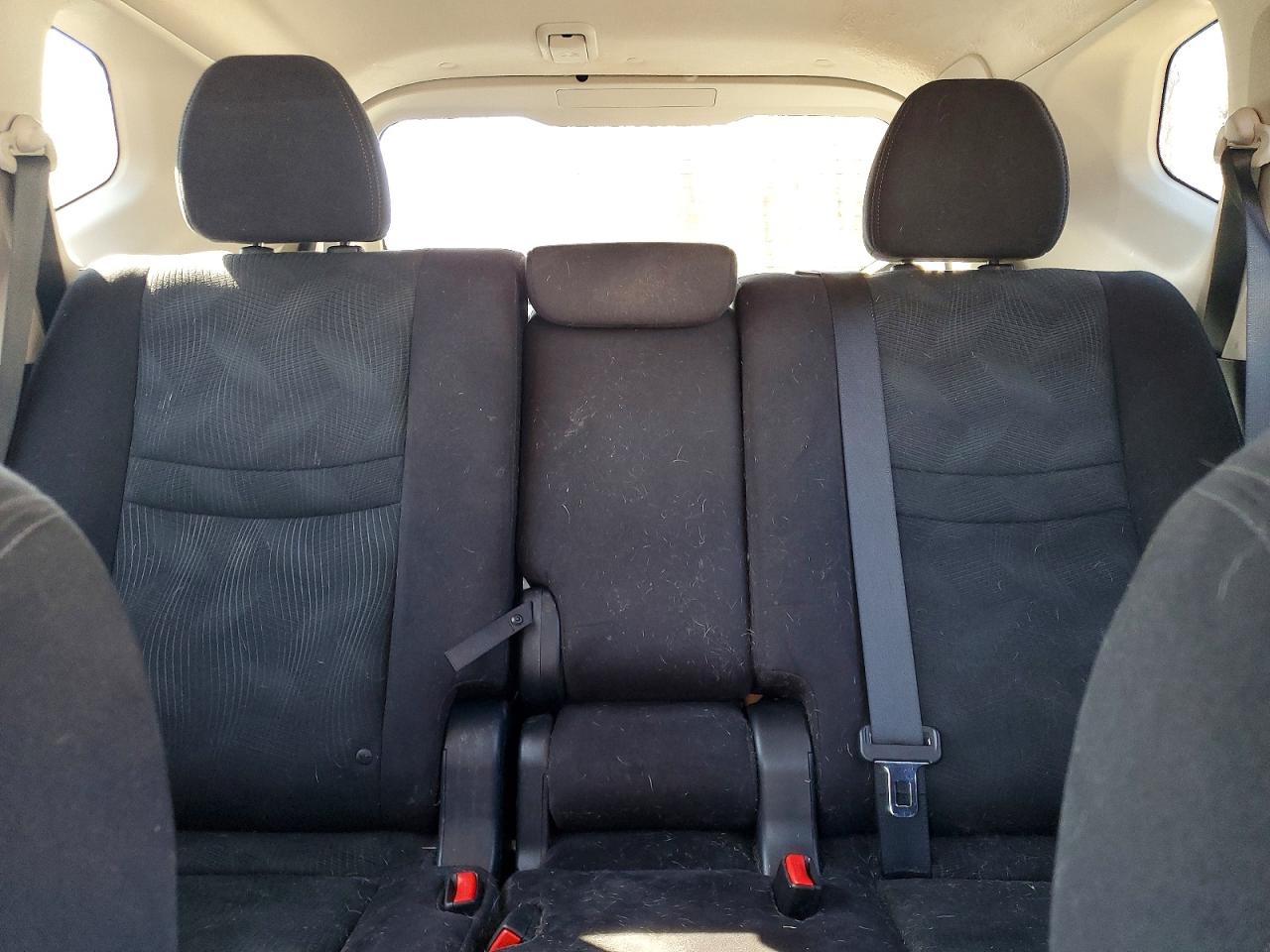 2014 Nissan Rogue S Красный vin: 5N1AT2MM8EC756536