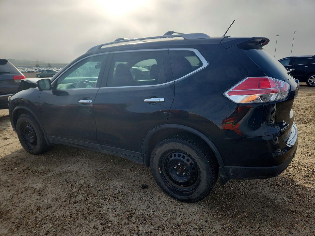 2014 Nissan Rogue S Black vin: 5N1AT2MM8EC764846