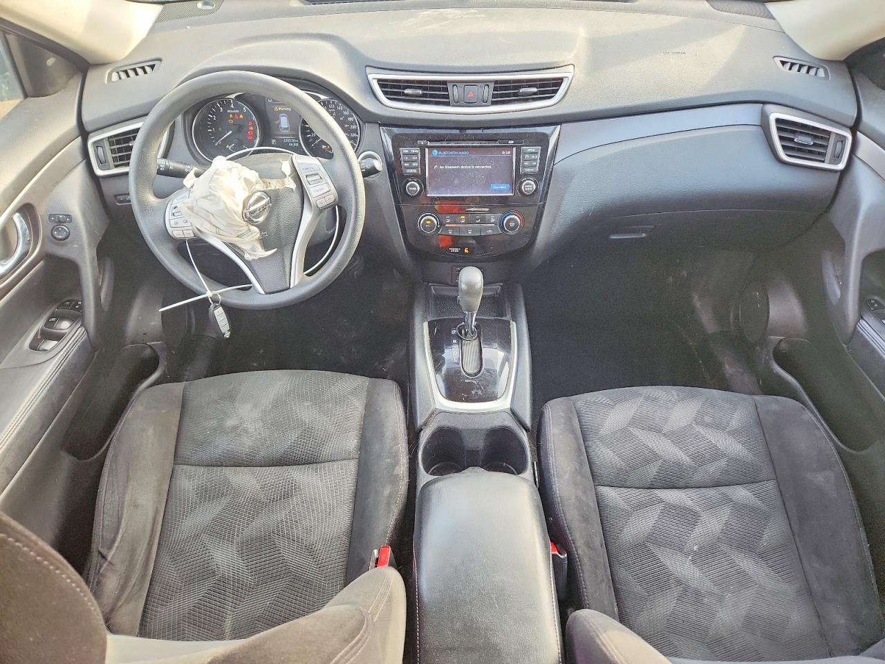 2014 Nissan Rogue S Black vin: 5N1AT2MM8EC764846