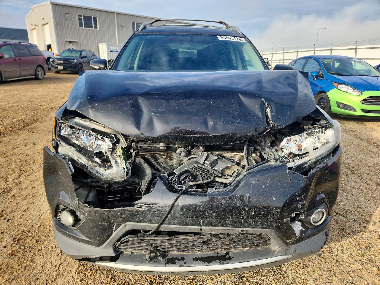 2014 Nissan Rogue S Black vin: 5N1AT2MM8EC764846