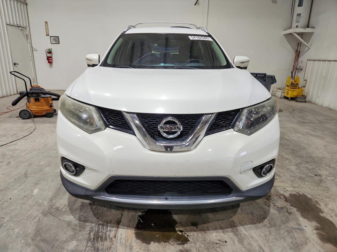 2014 Niss Rogue Sl White vin: 5N1AT2MT0EC751421
