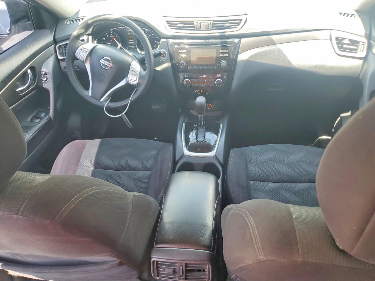 2014 Nissan Rogue Sv Silver vin: 5N1AT2MT0EC753170