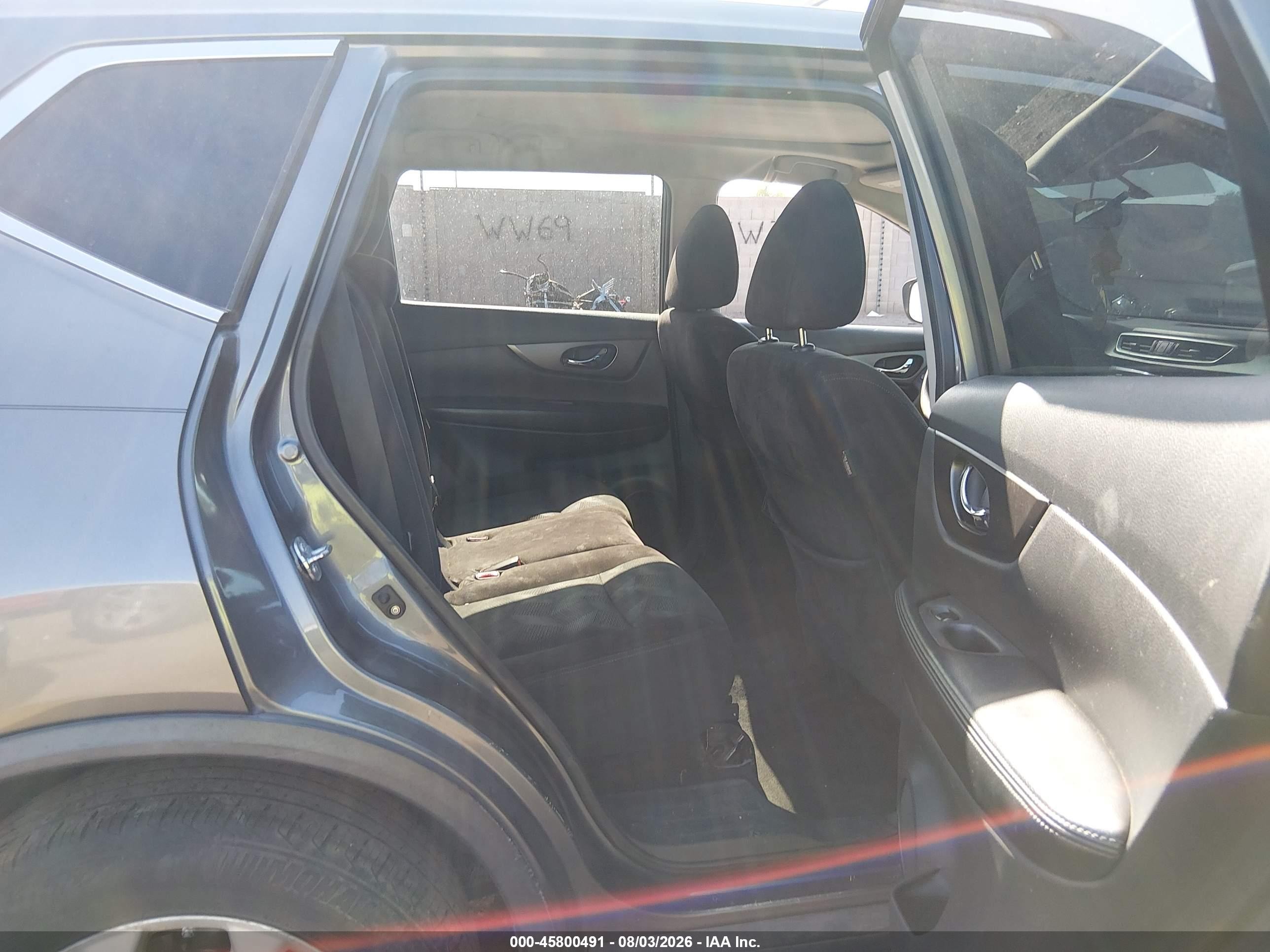 2014 Nissan Rogue Sv Gray vin: 5N1AT2MT0EC775136