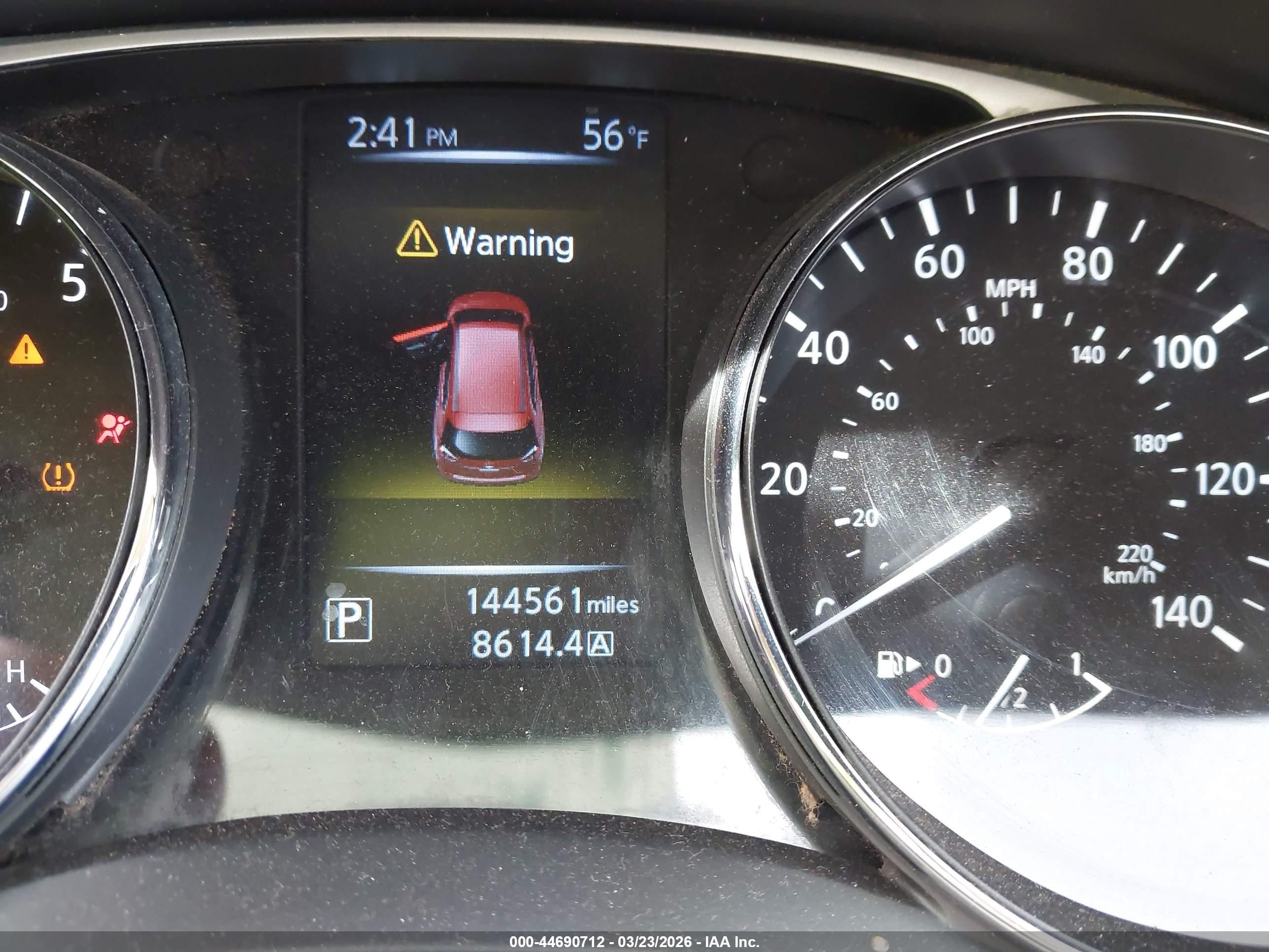 2014 Nissan Rogue Sl Red vin: 5N1AT2MT0EC785553