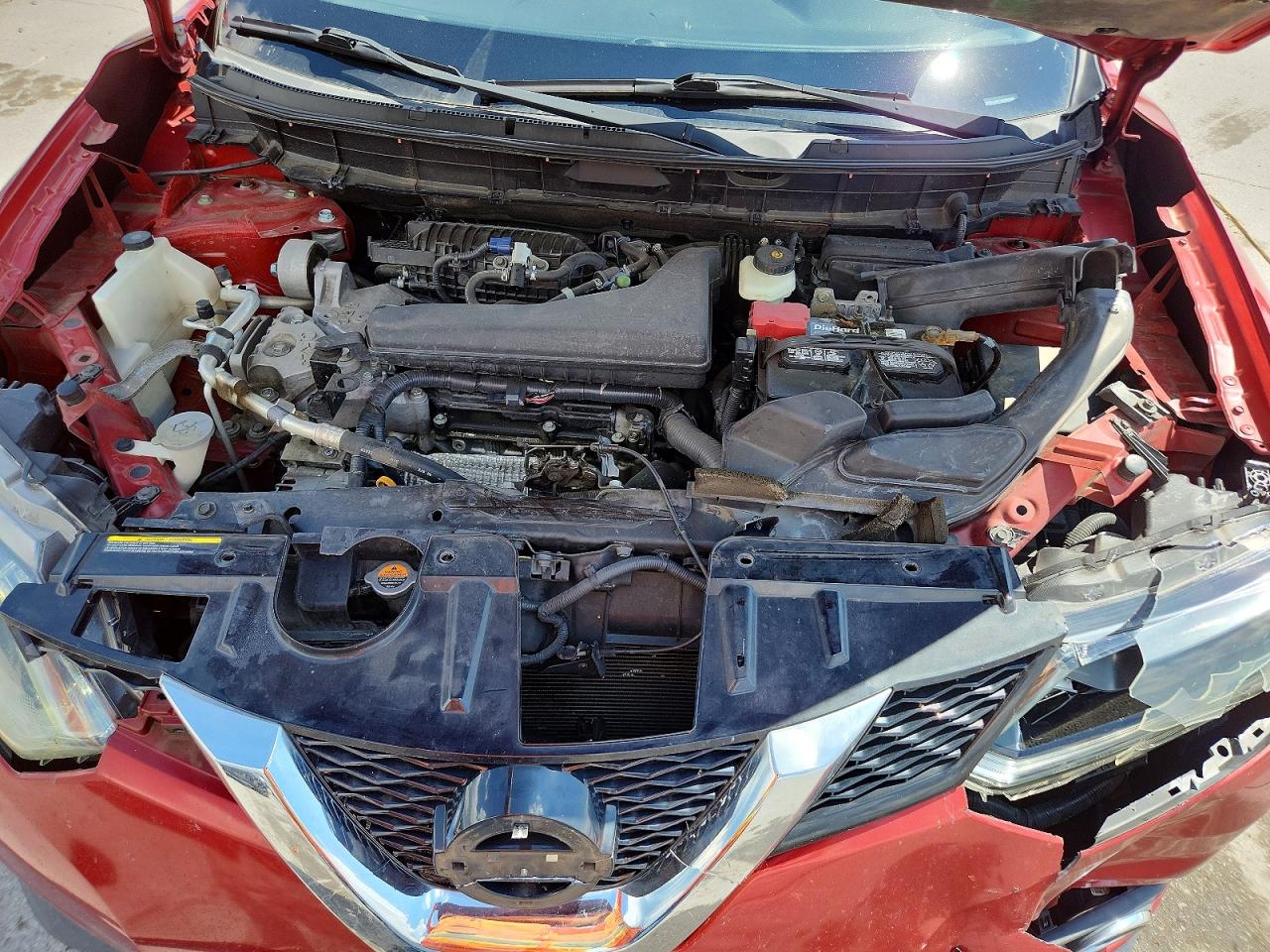 2014 Nissan Rogue Sv Burgundy vin: 5N1AT2MT0EC816705