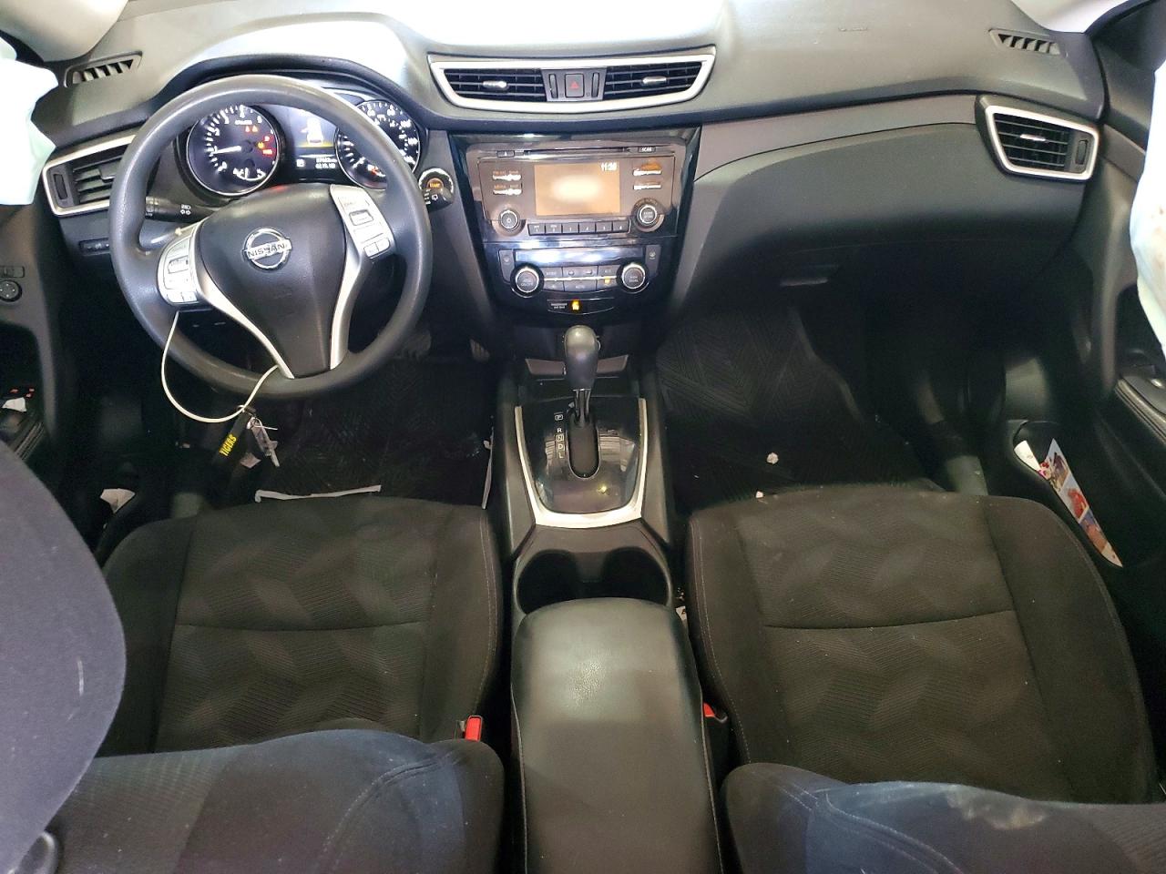 2014 Nissan Rogue Sv Угольный vin: 5N1AT2MT0EC851227