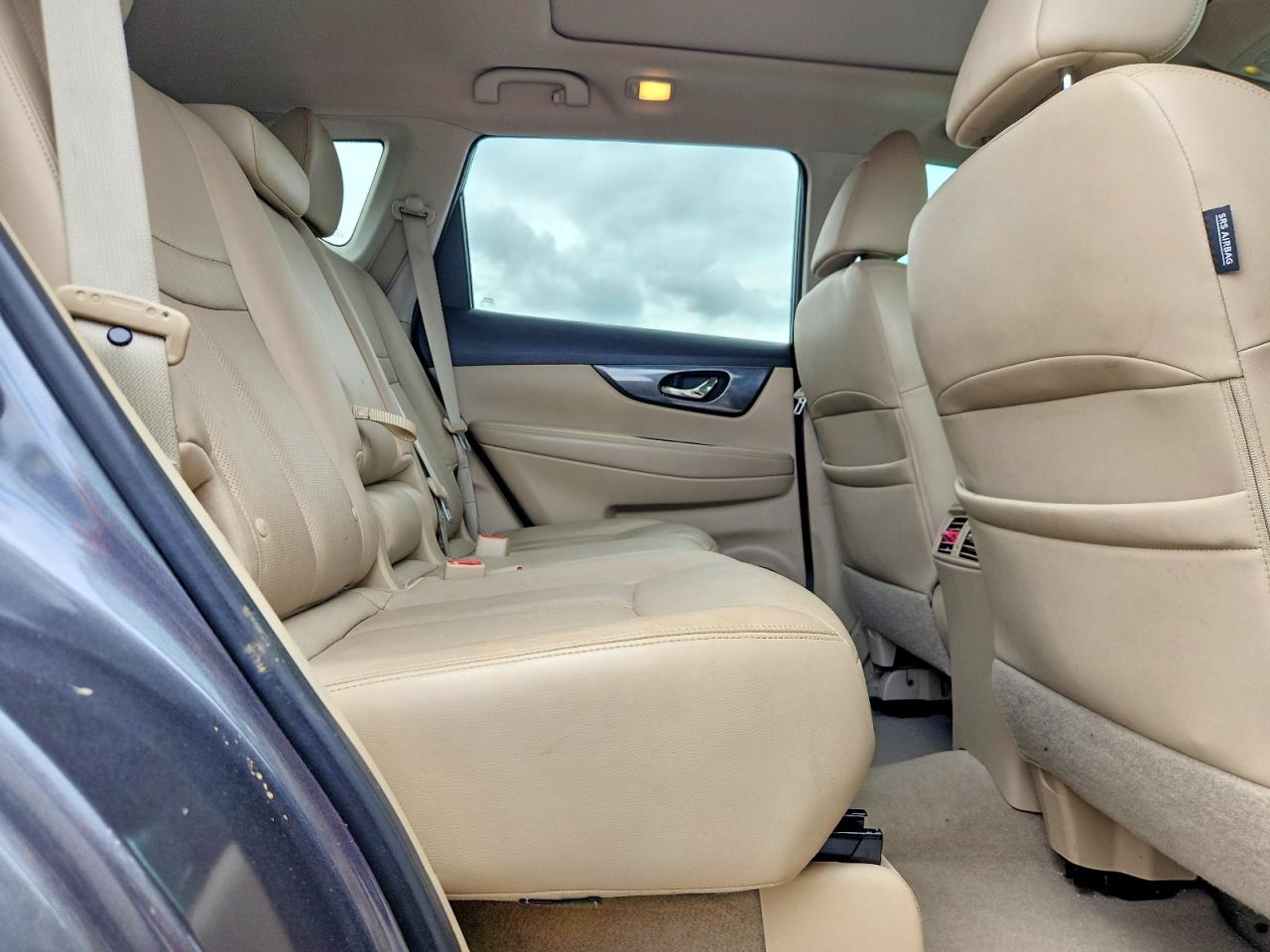 2014 Nissan Rogue Sl Gray vin: 5N1AT2MT0EC856248