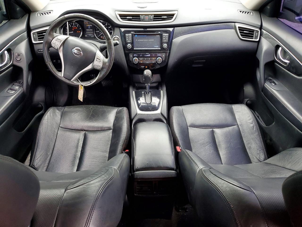 2015 Nissan Rogue Gray vin: 5N1AT2MT0FC755910