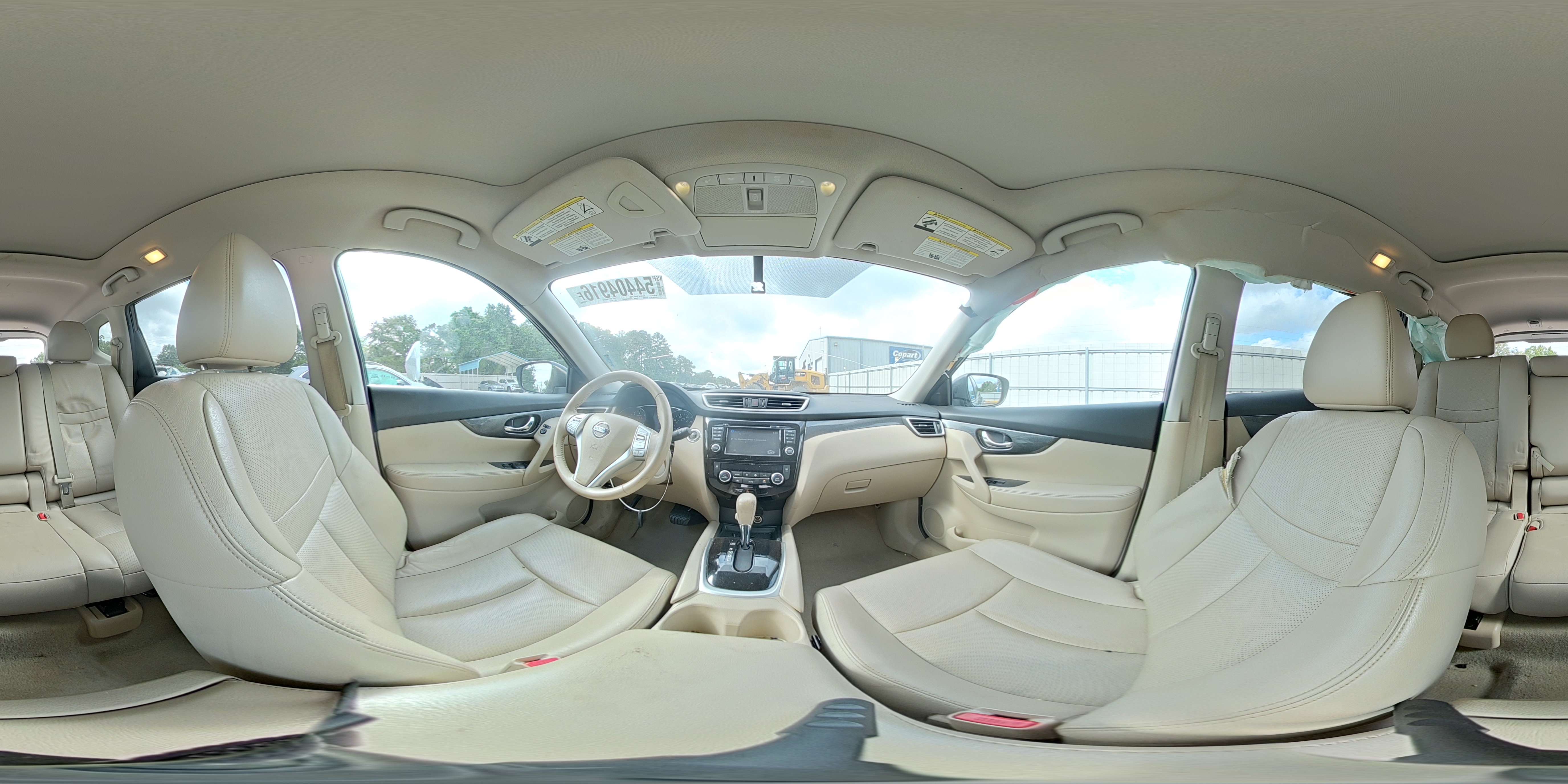 2015 Nissan Rogue Sl Gray vin: 5N1AT2MT0FC768138