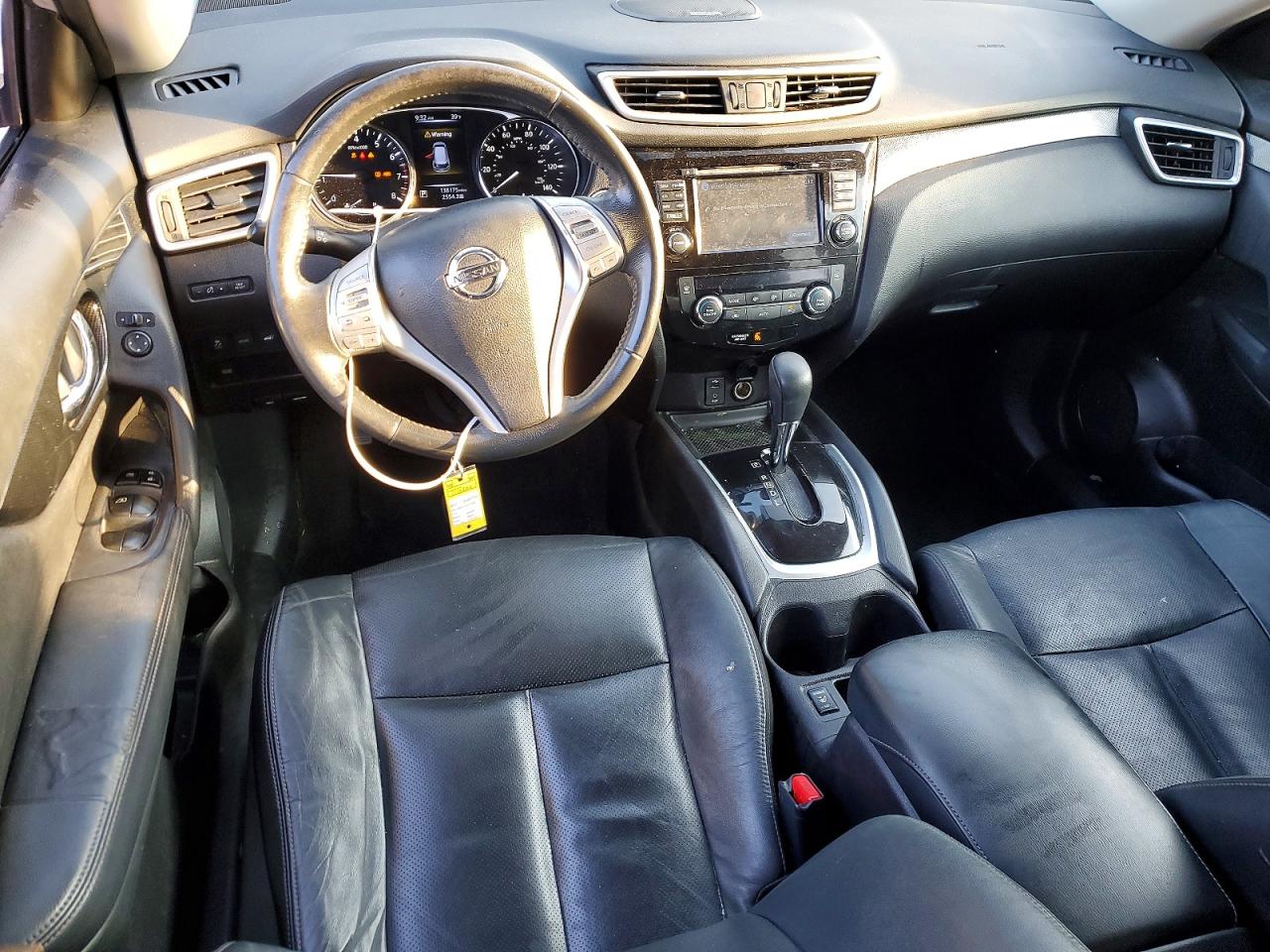 2015 Nissan Rogue Sl Silver vin: 5N1AT2MT0FC821260