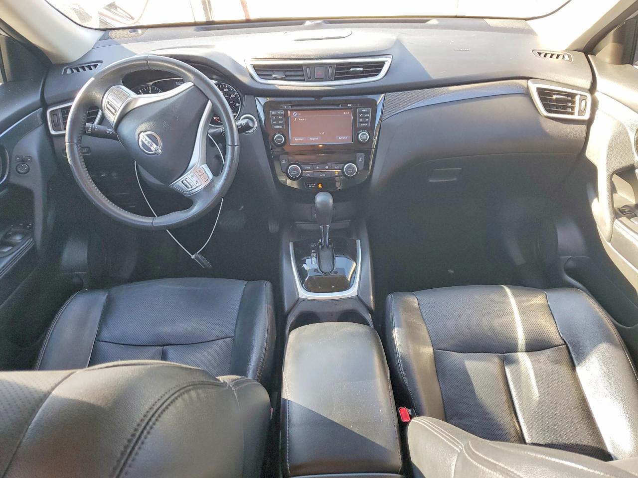 2015 Nissan Rogue Sl Silver vin: 5N1AT2MT0FC892880