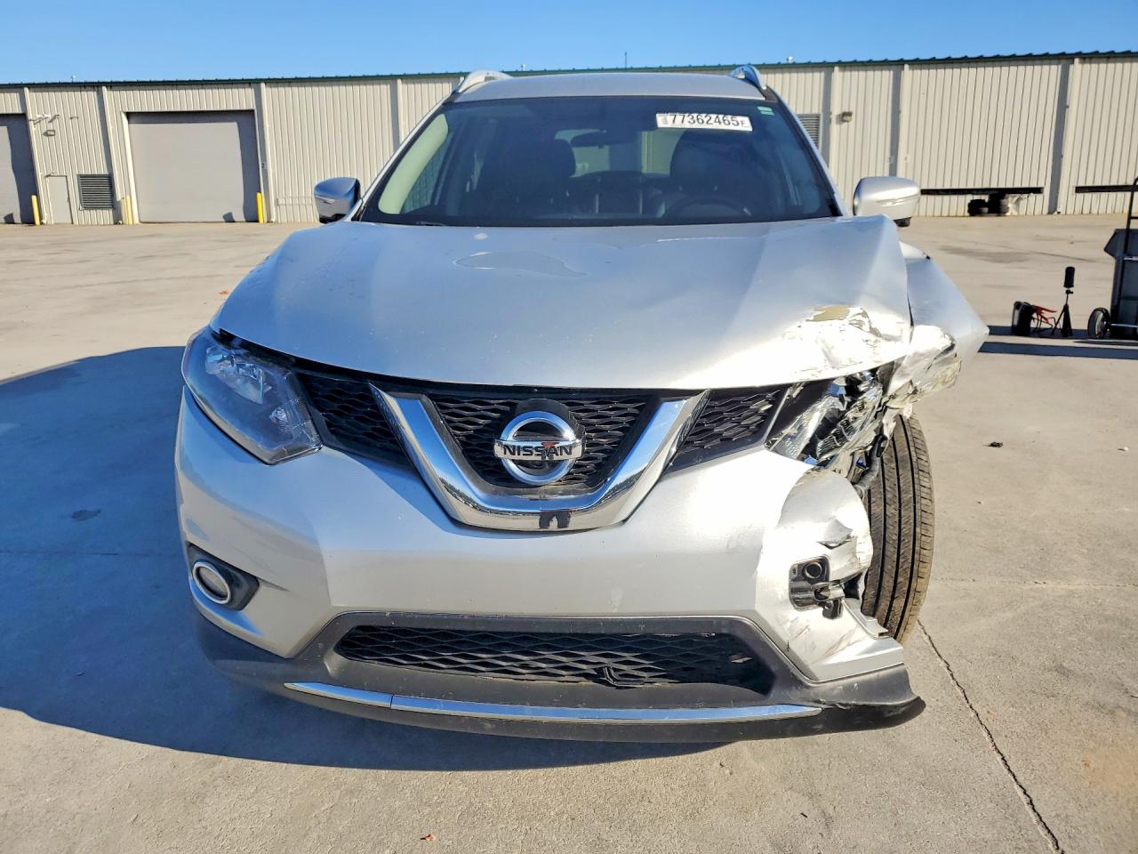 2015 Nissan Rogue Sl Silver vin: 5N1AT2MT0FC892880