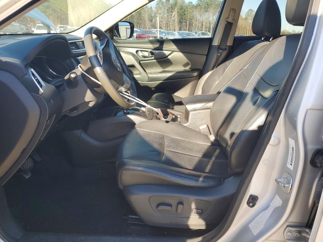 2015 Nissan Rogue Sl Silver vin: 5N1AT2MT0FC892880