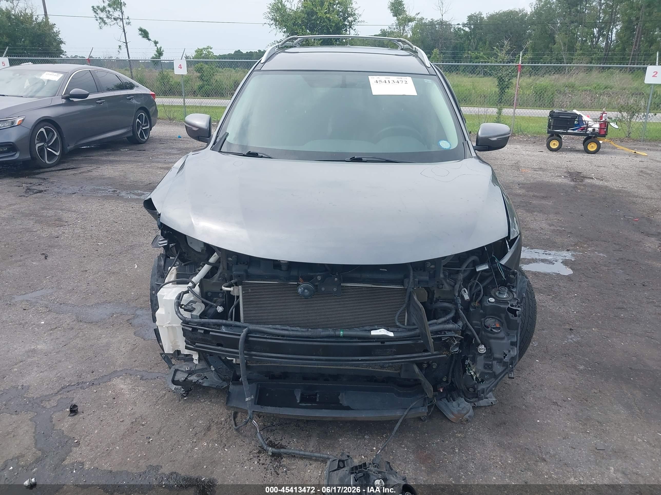 2015 Nissan Rogue Sv Gray vin: 5N1AT2MT0FC904381