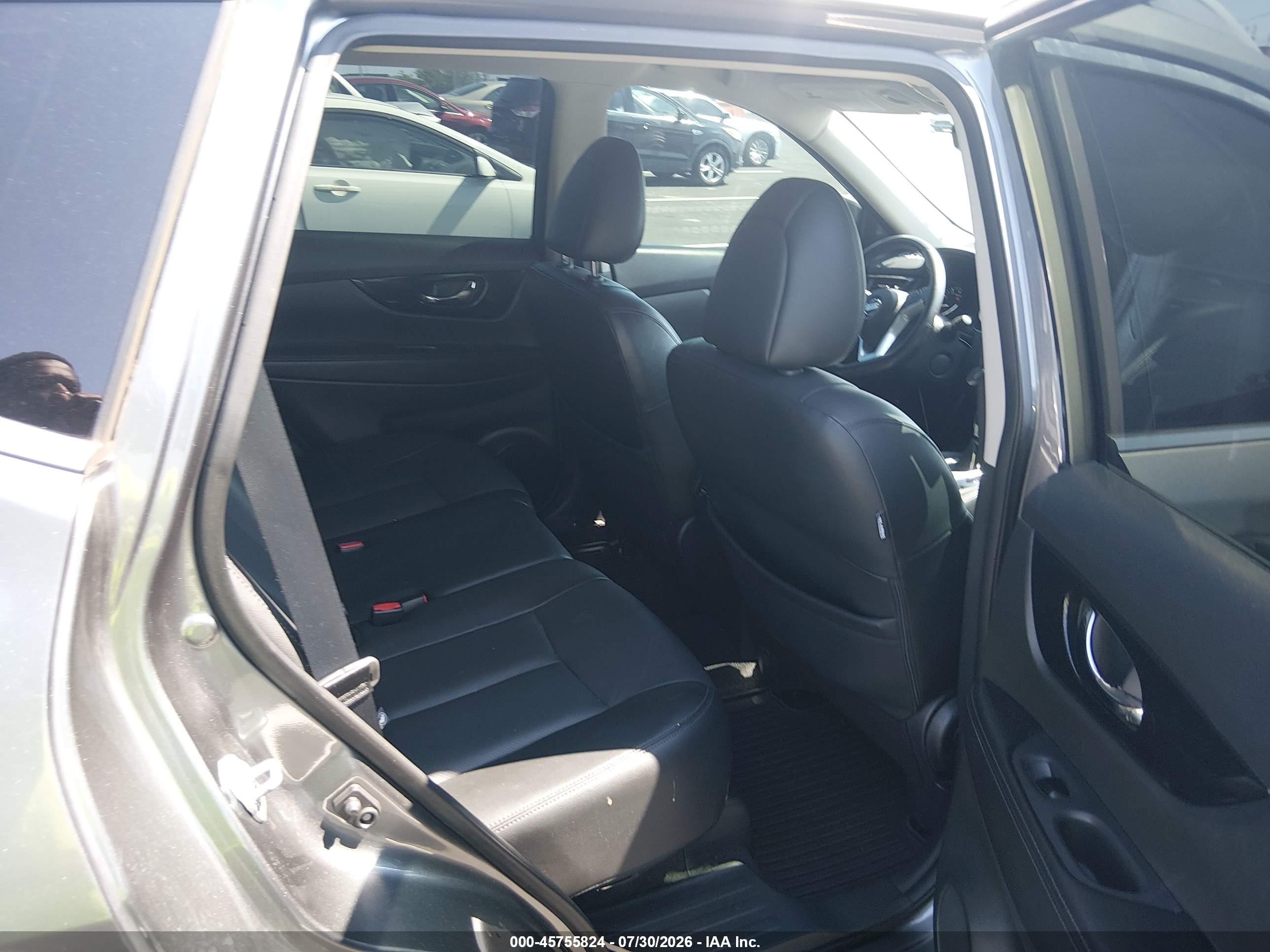 2018 Nissan Rogue Sl Gray vin: 5N1AT2MT0JC773171
