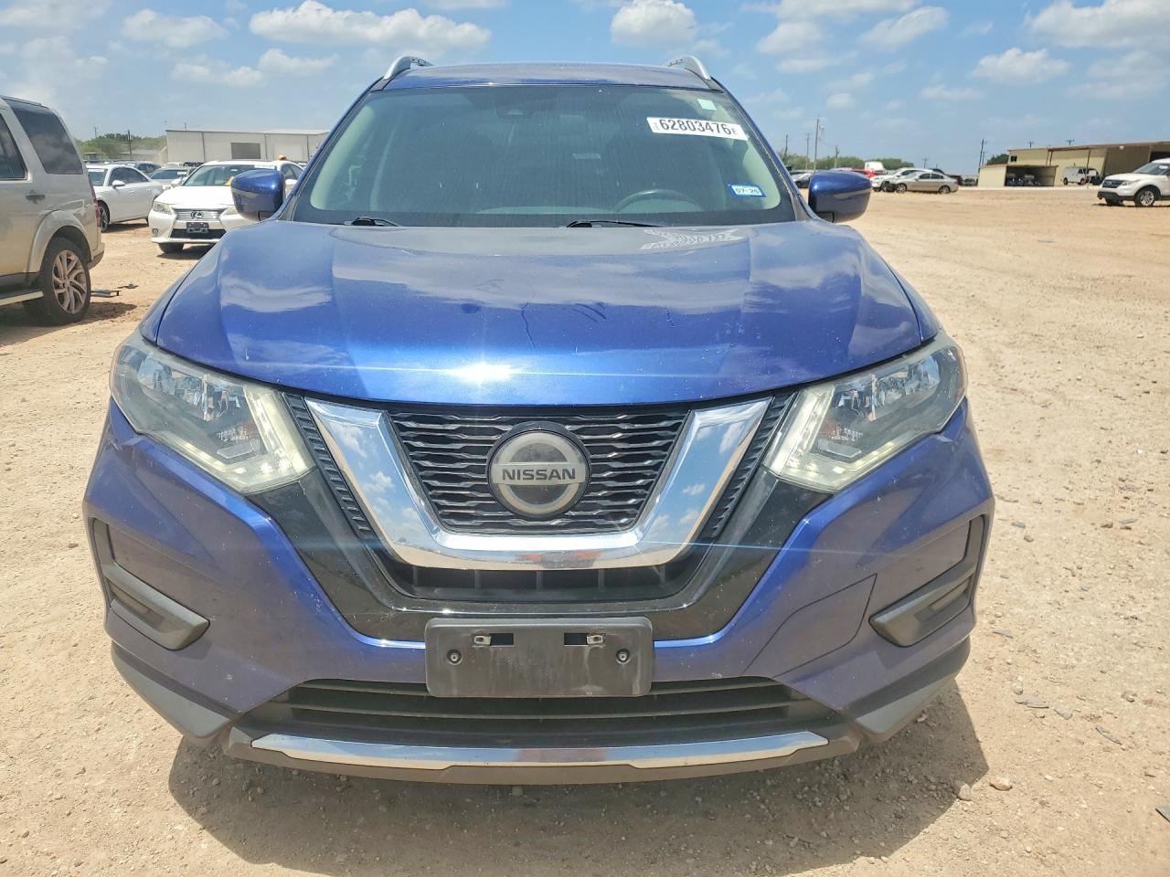 2019 Nissan Rogue S Blue vin: 5N1AT2MT0KC744660