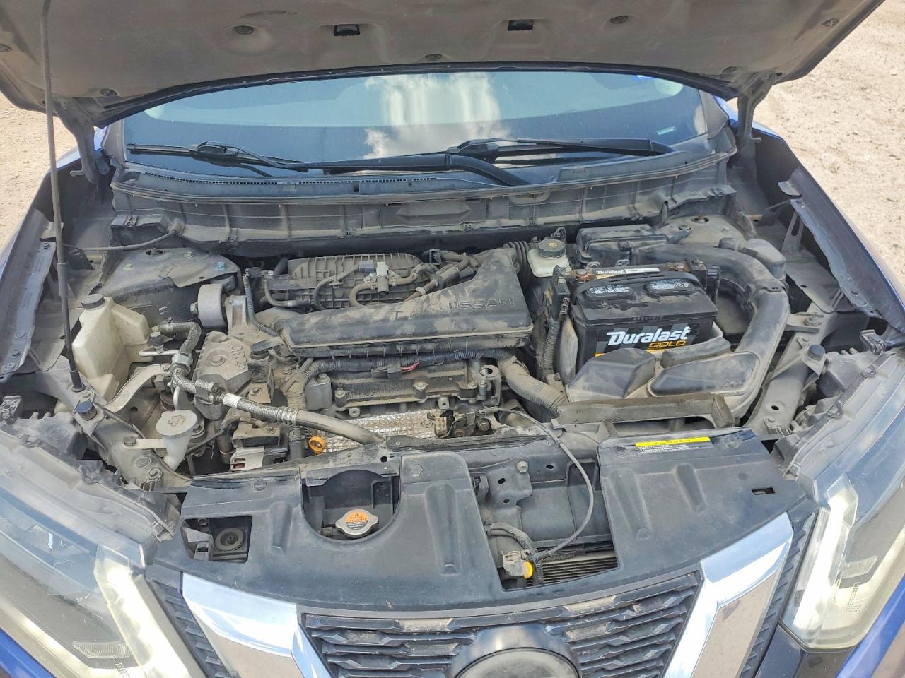 2019 Nissan Rogue S Blue vin: 5N1AT2MT0KC744660