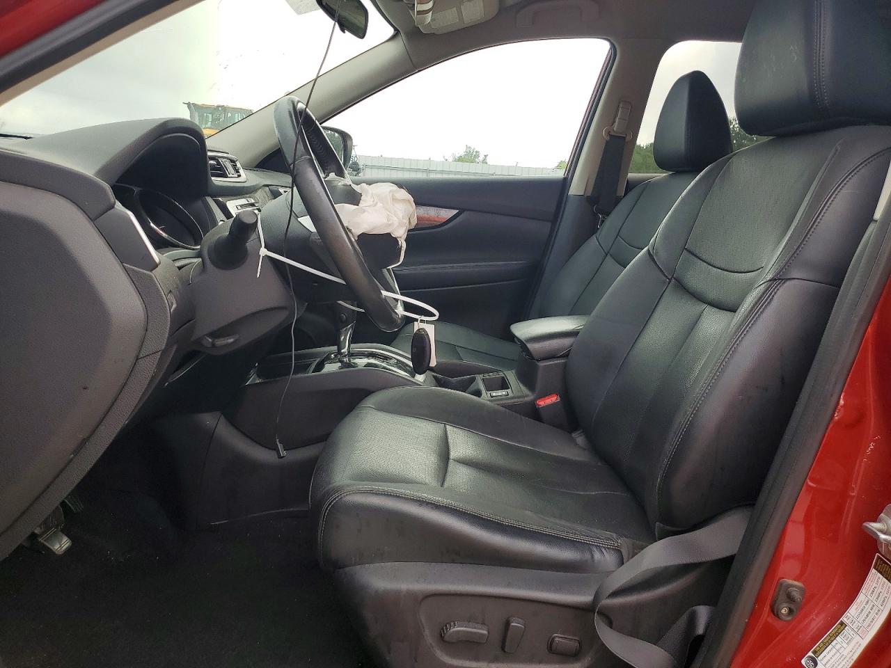 2014 Nissan Rogue Sl Красный vin: 5N1AT2MT1EC752500