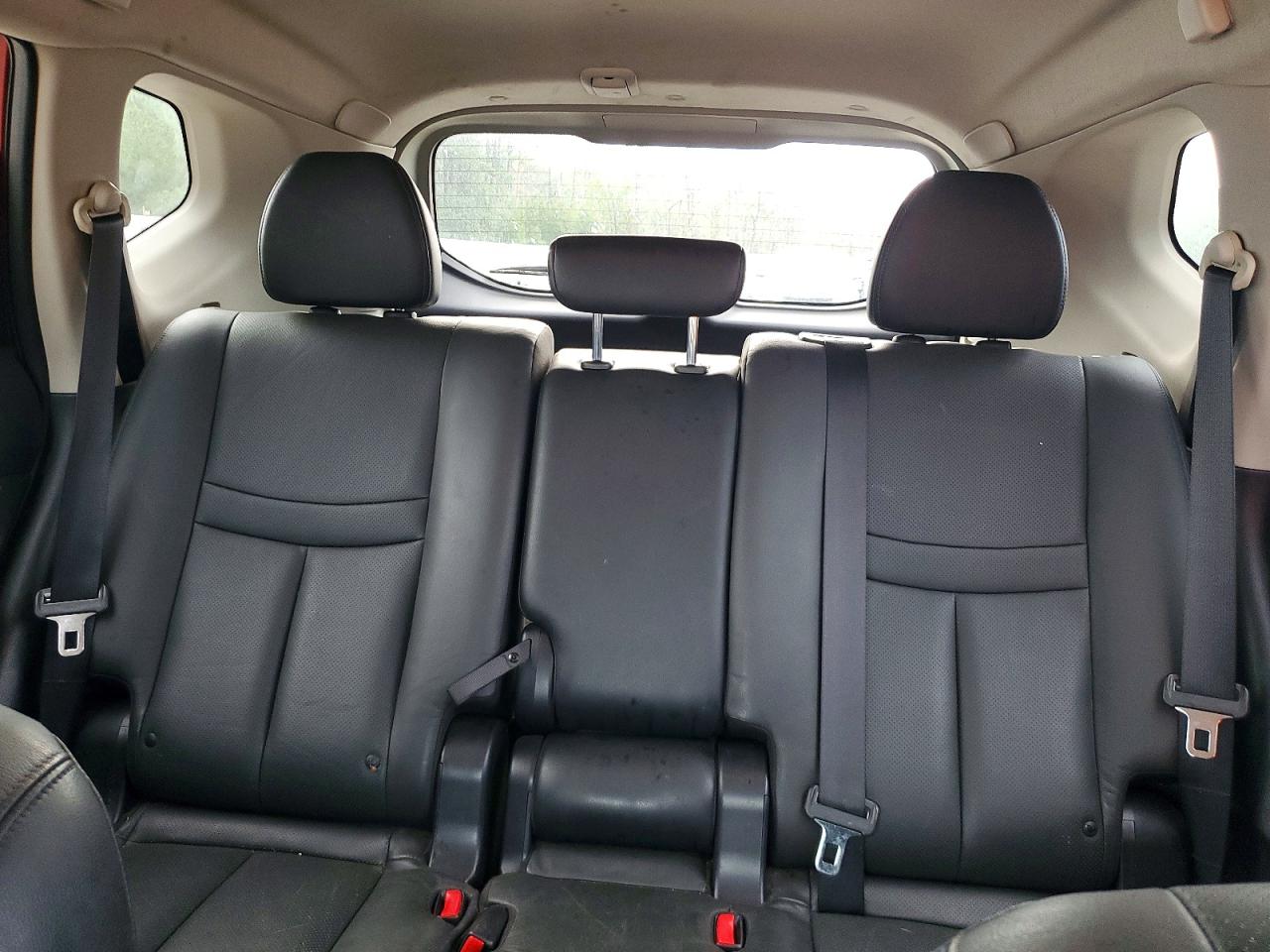 2014 Nissan Rogue Sl Красный vin: 5N1AT2MT1EC752500
