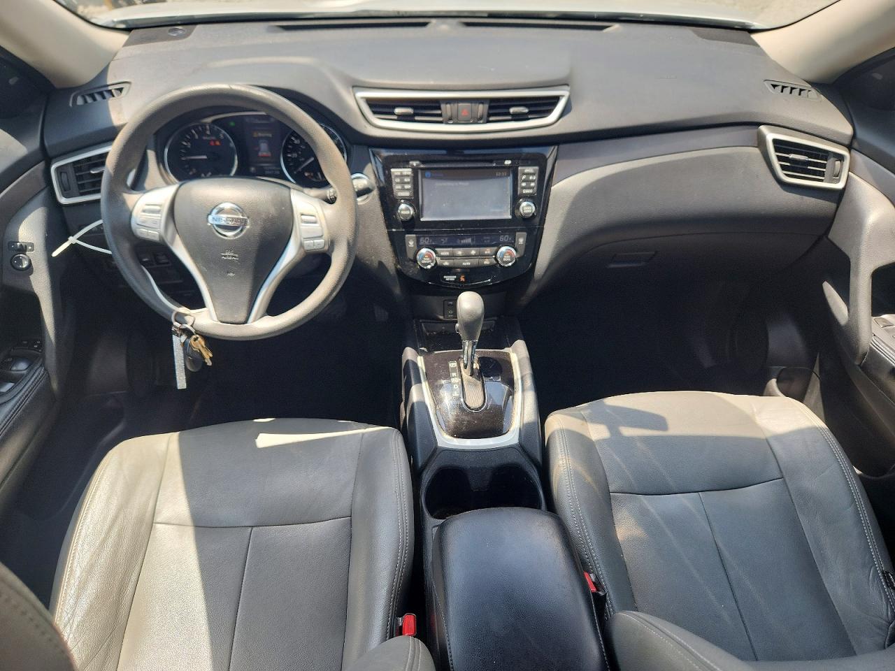 2014 Nissan Rogue Sv Silver vin: 5N1AT2MT1EC768499