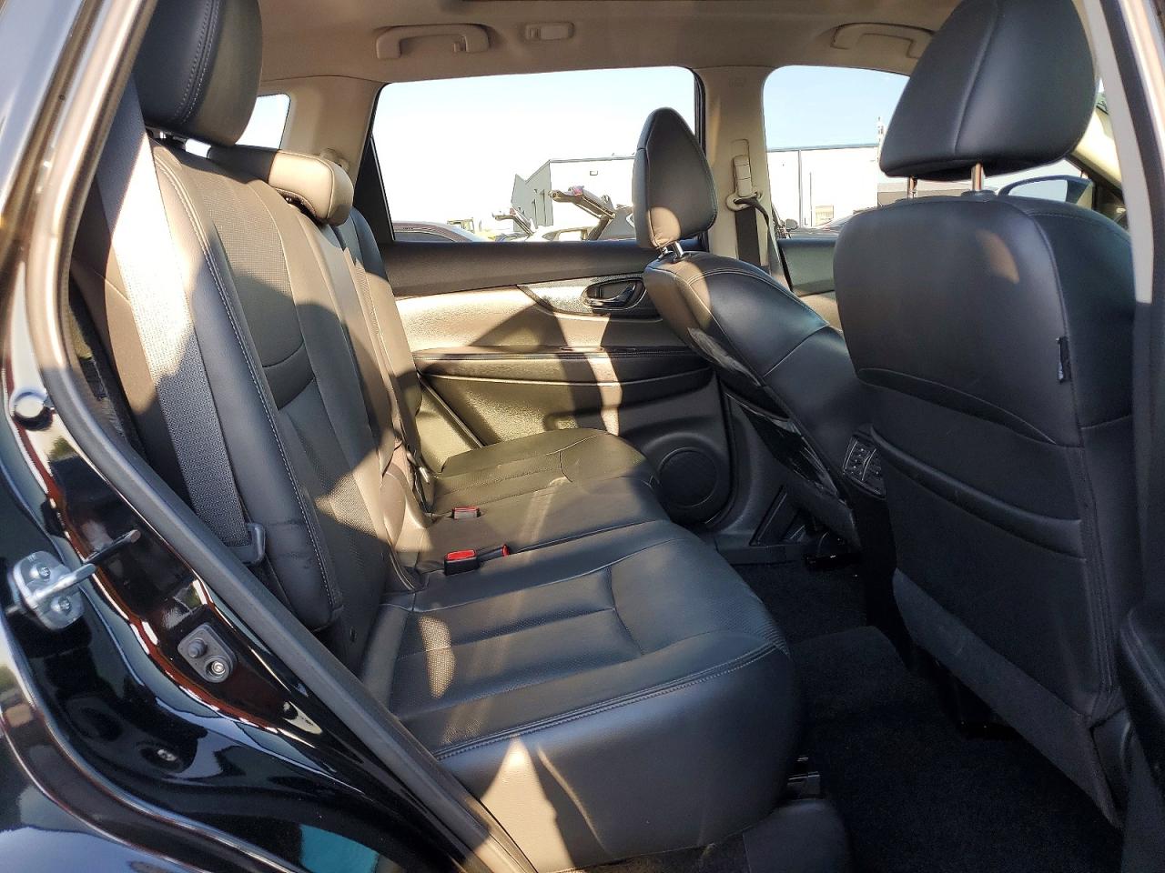 2014 Nissan Rogue Sl Black vin: 5N1AT2MT1EC781270