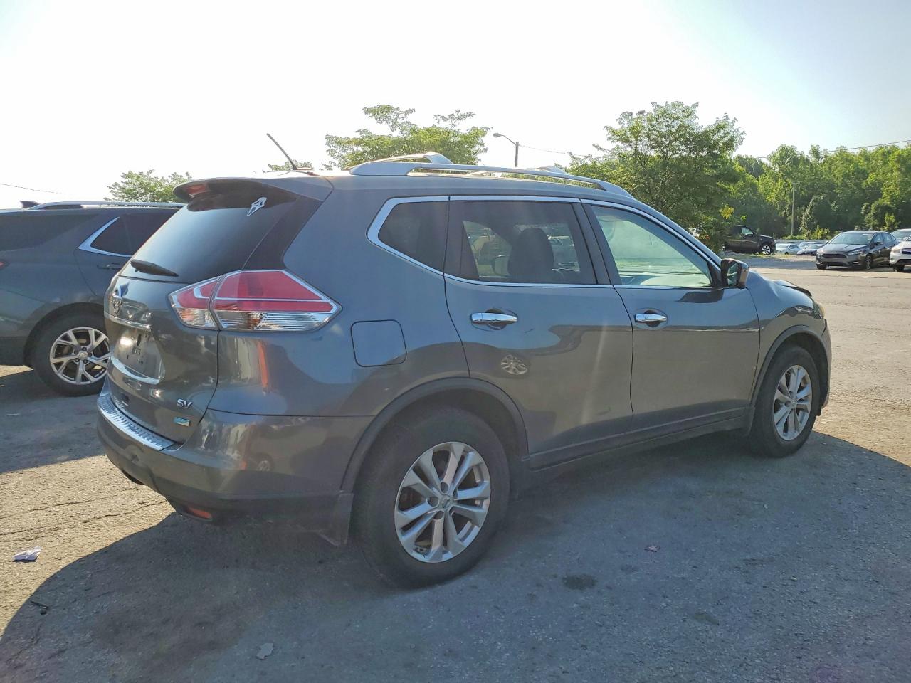 2014 Nissan Rogue Sv Charcoal vin: 5N1AT2MT1EC792849