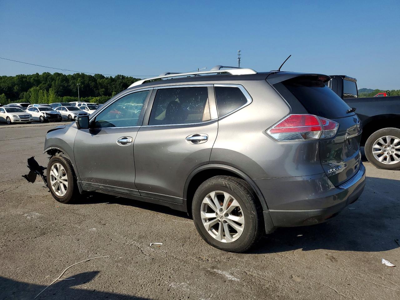 2014 Nissan Rogue Sv Charcoal vin: 5N1AT2MT1EC792849