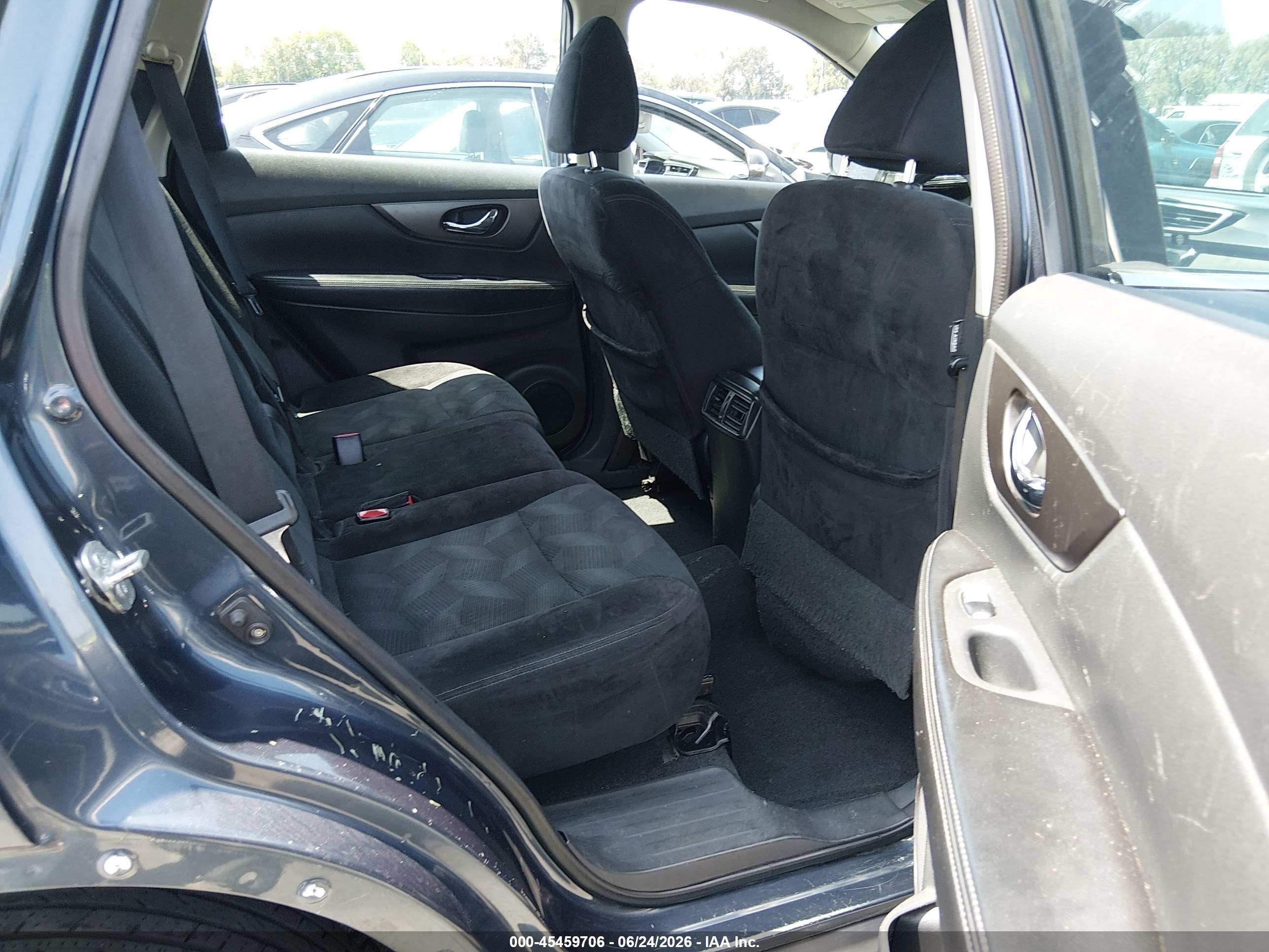 2014 Nissan Rogue S Blue vin: 5N1AT2MT1EC801212