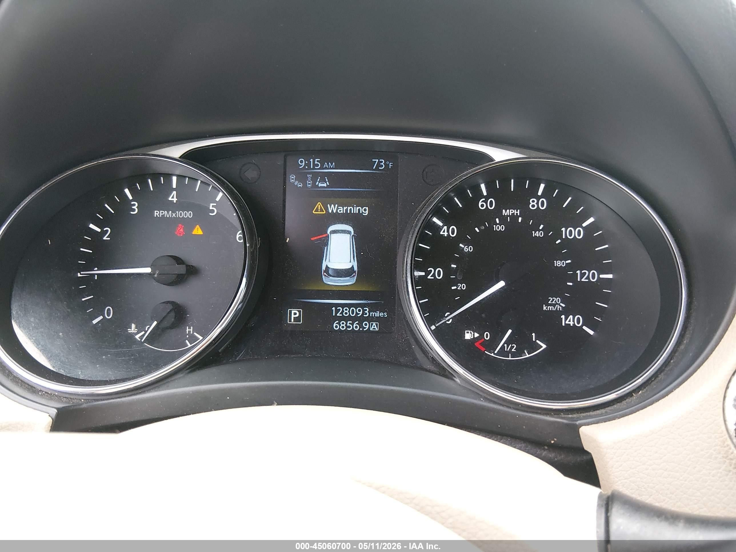 2015 Nissan Rogue Sl Белый vin: 5N1AT2MT1FC763210