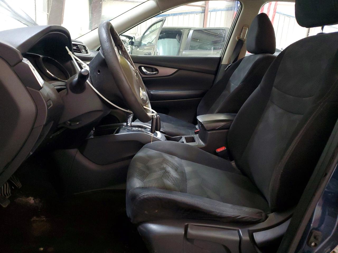 2015 Nissan Rogue S Blue vin: 5N1AT2MT1FC772876