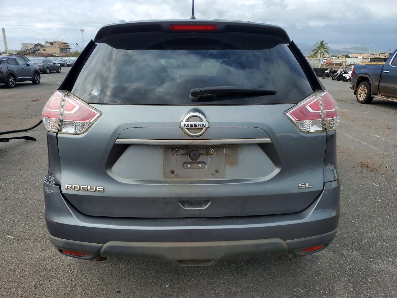 2015 Nissan Rogue Sl Charcoal vin: 5N1AT2MT1FC791377