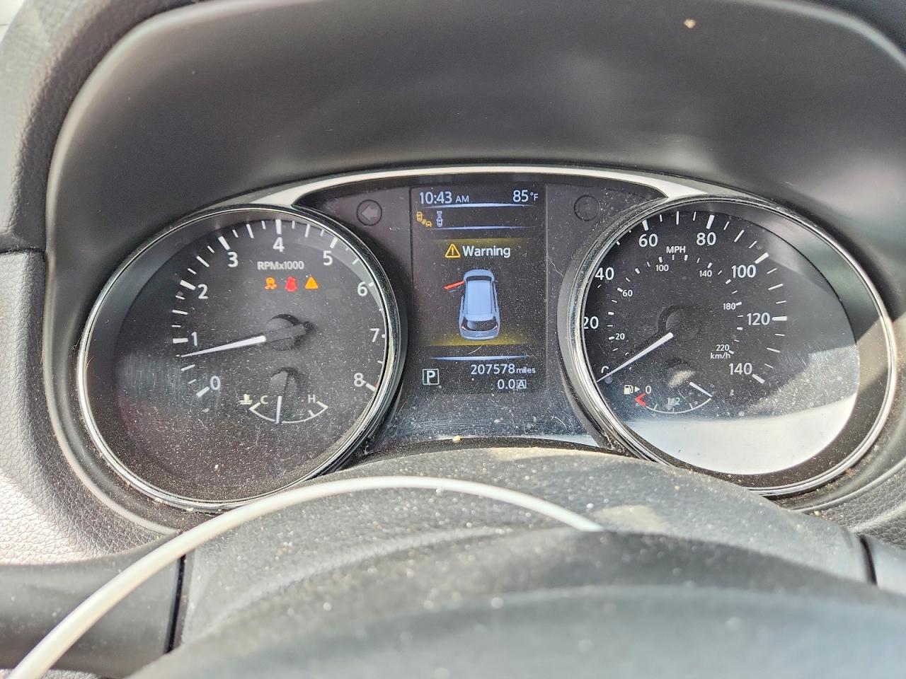 2015 Nissan Rogue Sl Black vin: 5N1AT2MT1FC797910