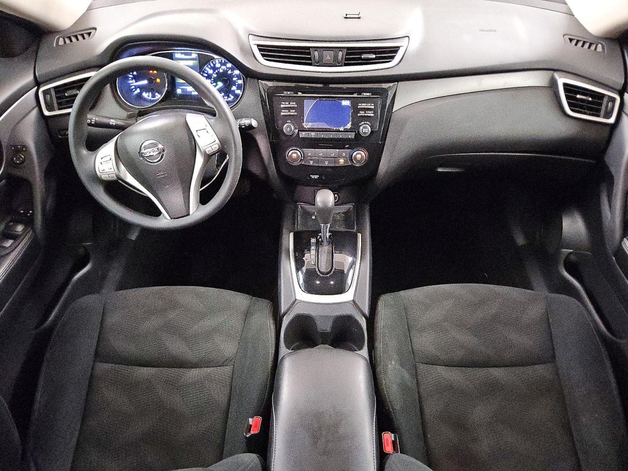 2015 Nissan Rogue S Коричневый vin: 5N1AT2MT1FC847365