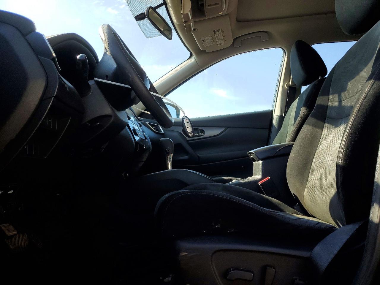 2015 Nissan Rogue S Black vin: 5N1AT2MT1FC885954