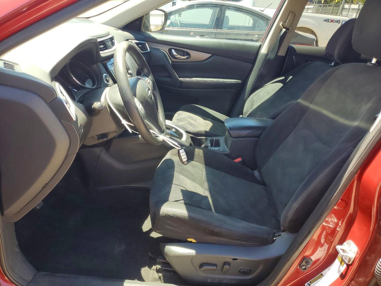 2015 Nissan Rogue Sv Red vin: 5N1AT2MT1FC886909