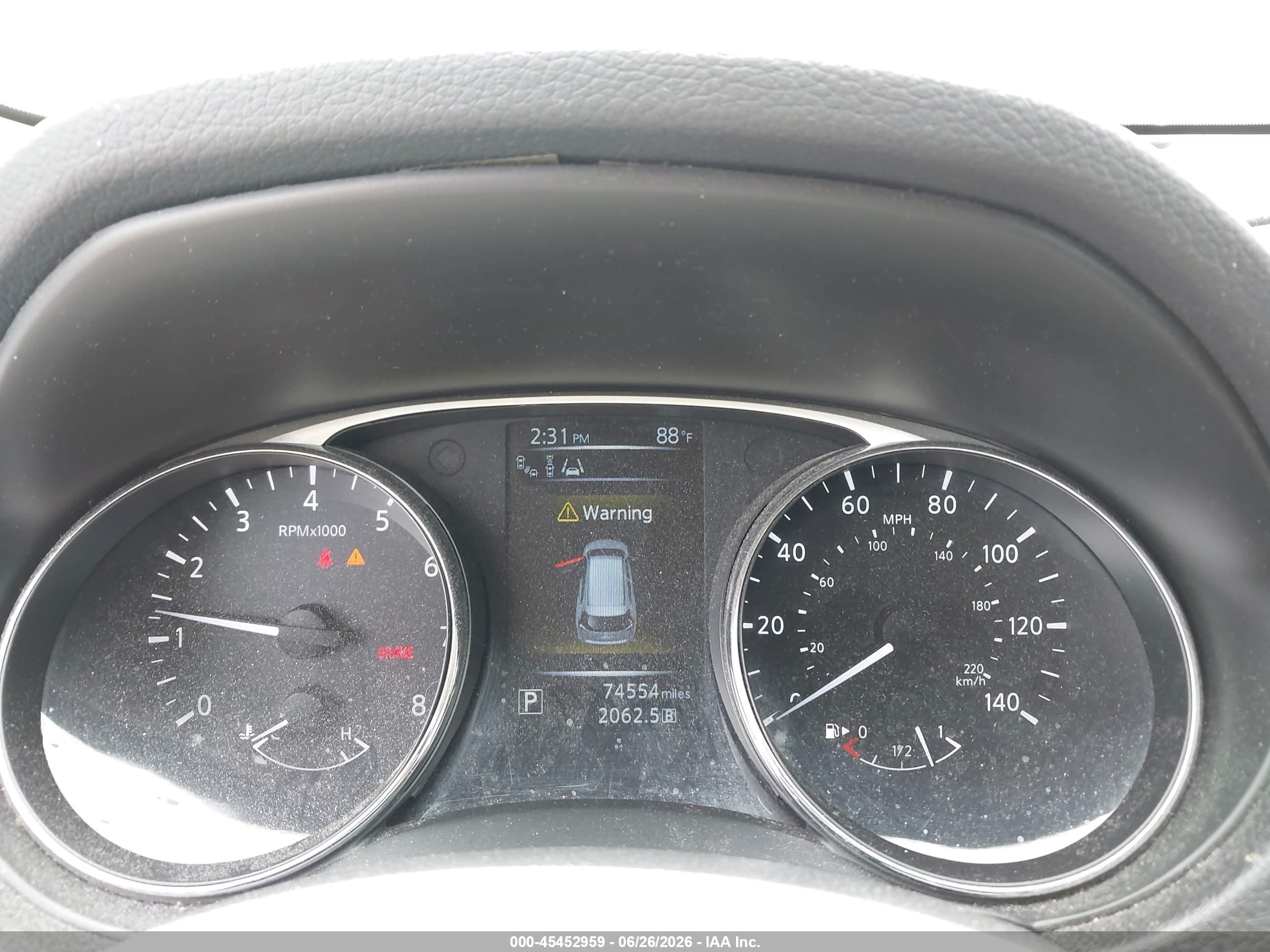 2015 Nissan Rogue Sl Black vin: 5N1AT2MT1FC889440
