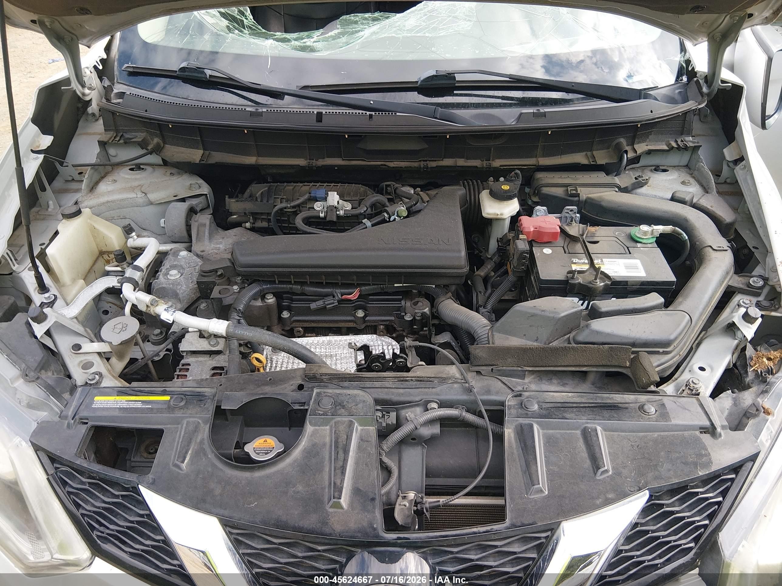 2015 Nissan Rogue Sl Silver vin: 5N1AT2MT1FC900758
