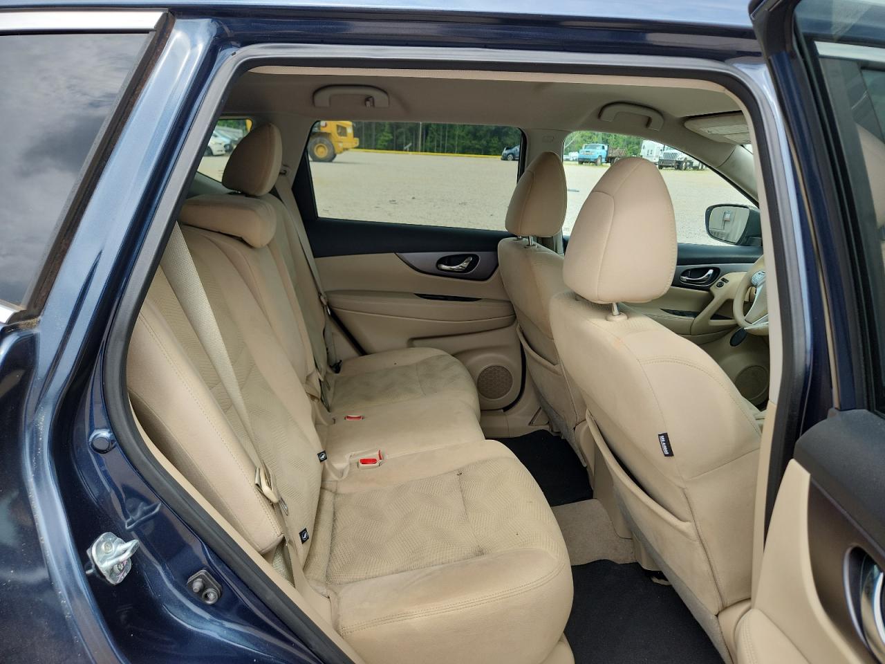 2015 Nissan Rogue Sv Blue vin: 5N1AT2MT1FC922467