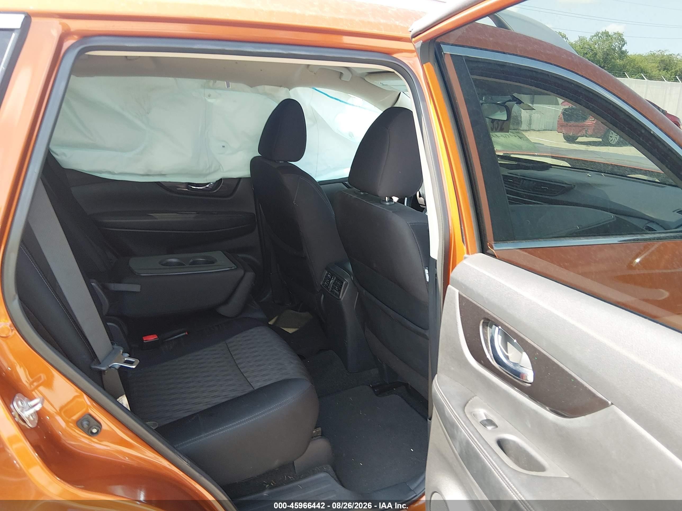 2018 Nissan Rogue Sv Orange vin: 5N1AT2MT1JC840666