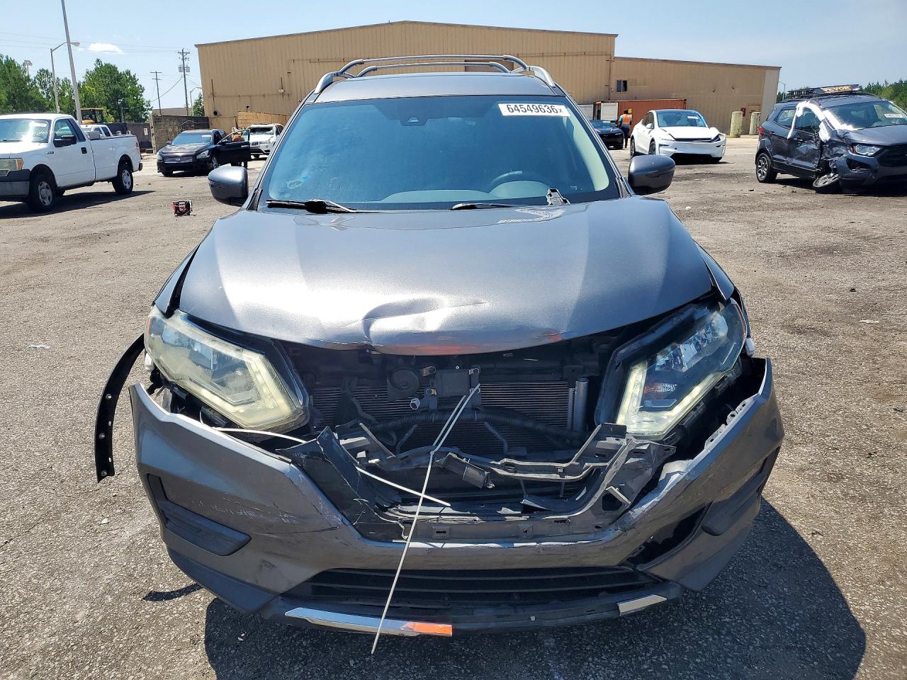 2019 Nissan Rogue S Угольный vin: 5N1AT2MT1KC779109