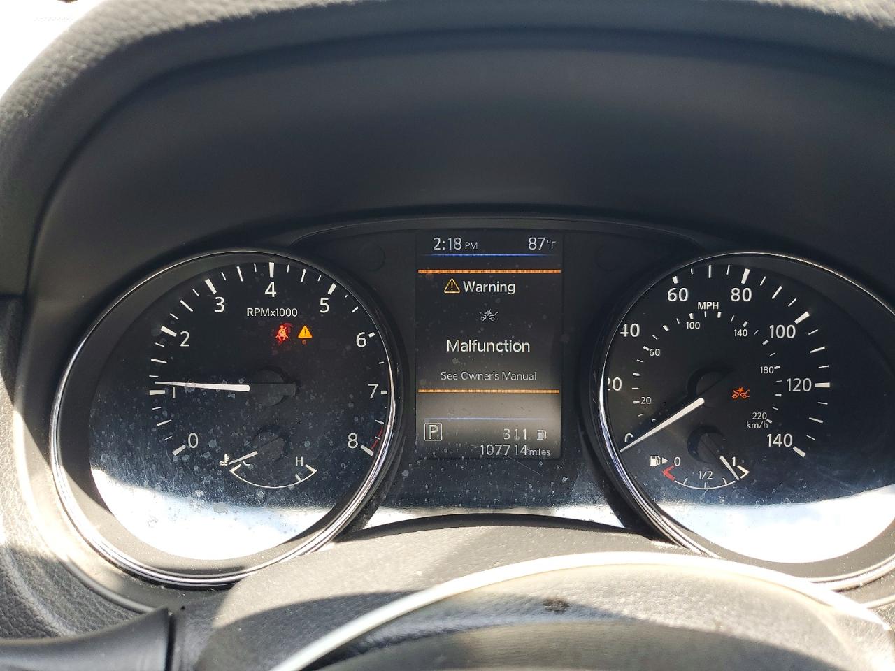 2019 Nissan Rogue S Угольный vin: 5N1AT2MT1KC779109