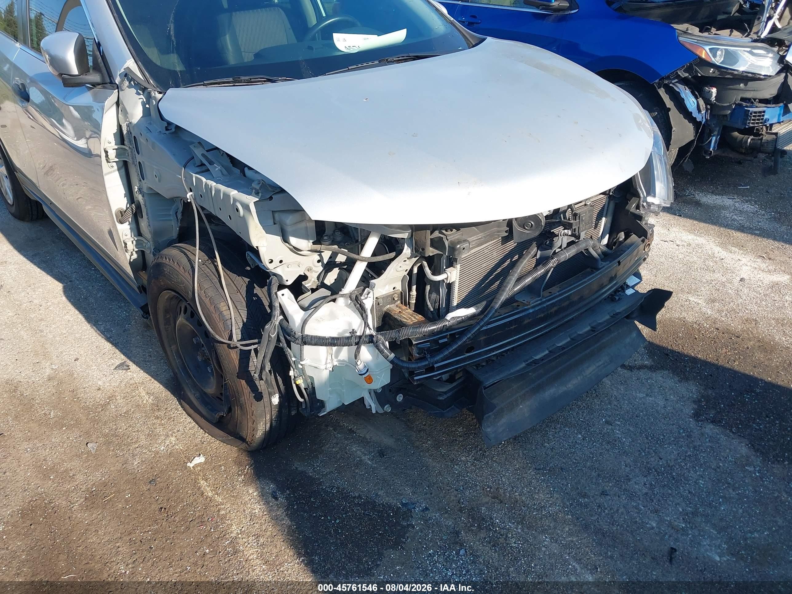 2020 Nissan Rogue S Fwd Silver vin: 5N1AT2MT1LC721776
