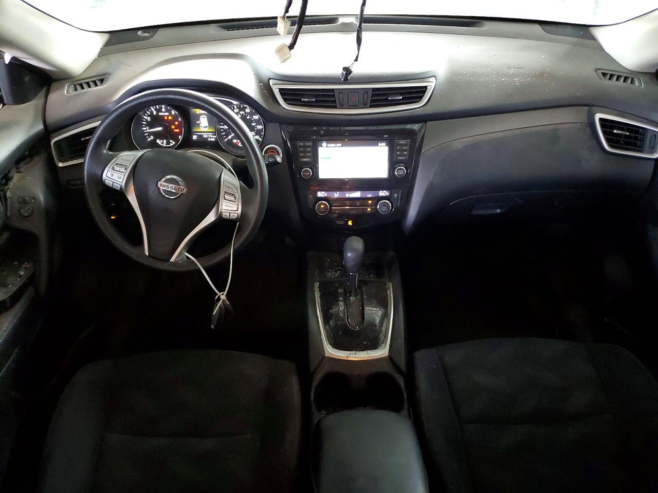 2014 Nissan Rogue Sv Серебряный vin: 5N1AT2MT2EC759360