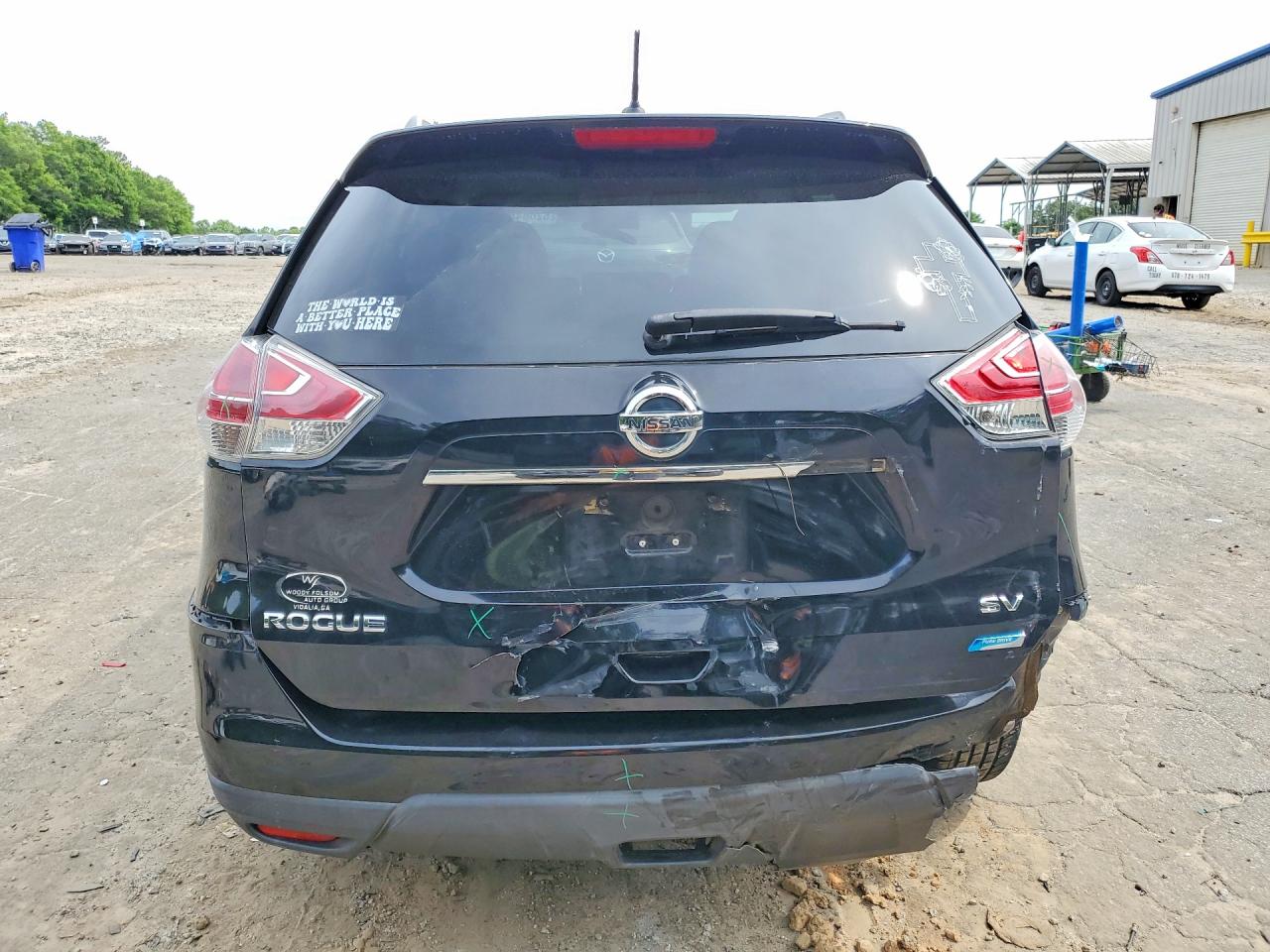 2014 Nissan Rogue Sv Черный vin: 5N1AT2MT2EC761092
