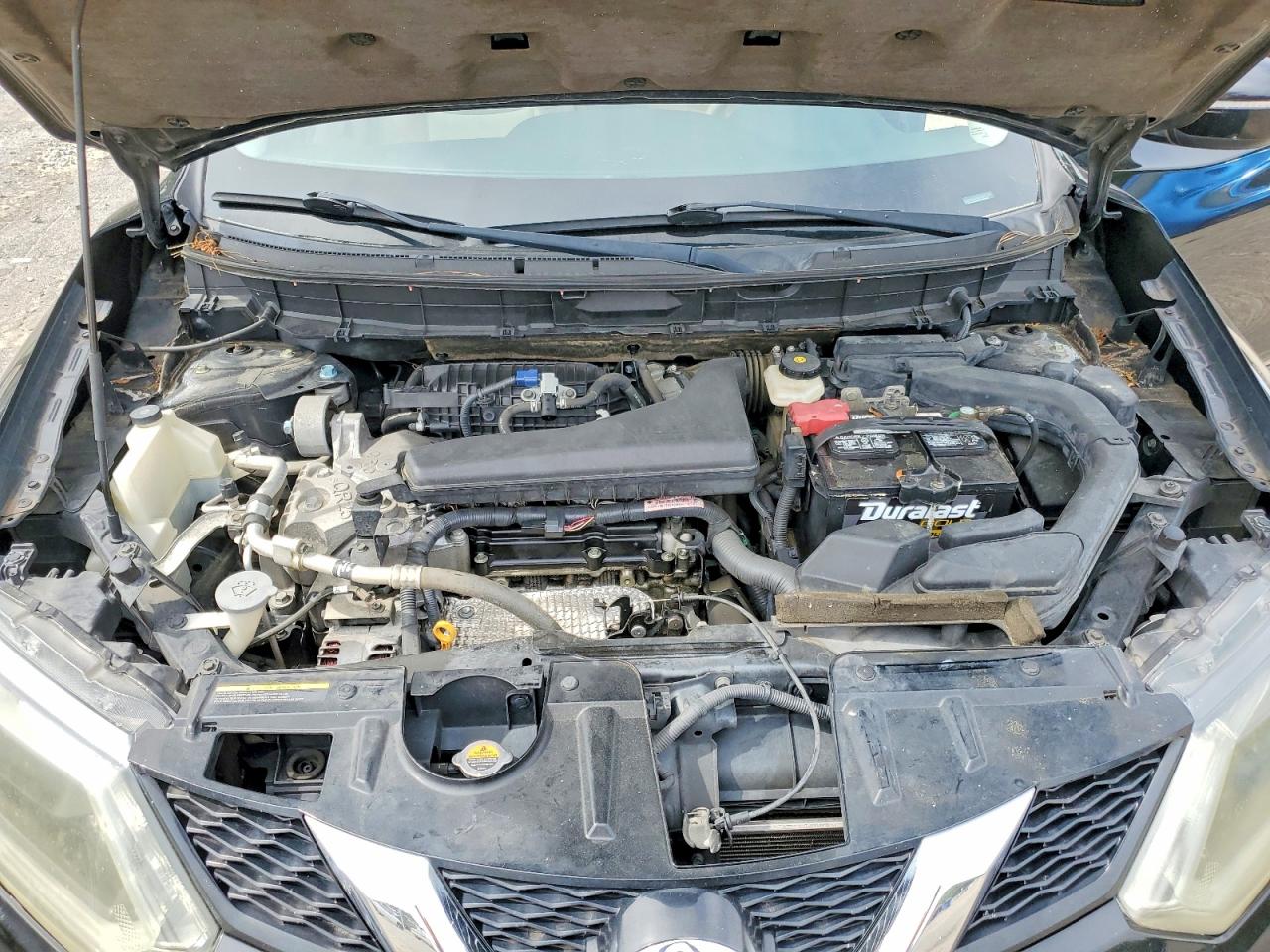 2014 Nissan Rogue Sv Черный vin: 5N1AT2MT2EC761092